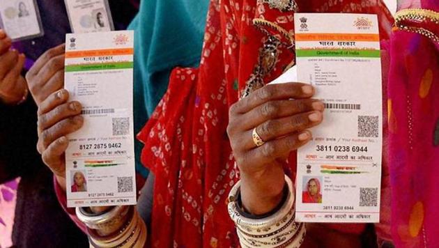 The government says over 1.13 billion people – or more than 90% of the eligible population – are registered under the Aadhaar programme. (PTI file photo) The government says over 1.13 billion people – or more than 90% of the eligible population – are registered under the Aadhaar programme. (PTI file photo)