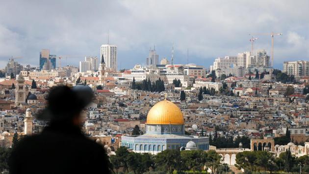 The Dome of the Rock, a sacred Islamic shrine, located in Jerusalem's Old City on the compound known to Muslims as Noble Sanctuary and to Jews as Temple Mount.(Reuters File)