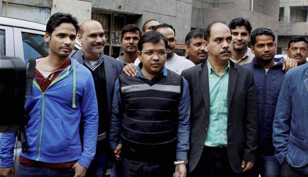 Ablaze director Anubhav Mittal and CEO Sridhar Prasad were arrested by the UP STF. (PTI FILE PHOTO) Ablaze director Anubhav Mittal and CEO Sridhar Prasad were arrested by the UP STF. (PTI FILE PHOTO)