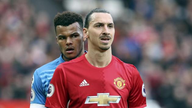 Zlatan Ibrahimovic missed a penalty as Manchester United F.C were held to a 1-1 draw by 10-man A.F.C Bournemouth in the Premier League. (AP) Zlatan Ibrahimovic missed a penalty as Manchester United F.C were held to a 1-1 draw by 10-man A.F.C Bournemouth in the Premier League. (AP)