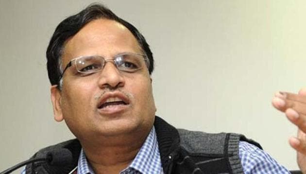 The Income Tax department attaches assets worth Rs 33 crore that Delhi health minister Satyendar Jain had allegedly amassed illegally.(HT File Photo)