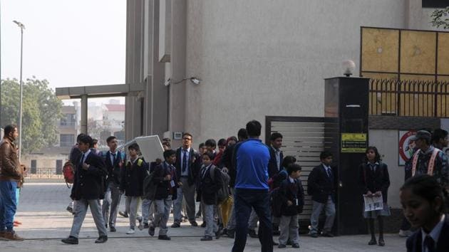 The circular had also asked the schools to reserve 25% of their total declared seats for EWS/DG students at all classes, including pre-school, pre-primary and class 1 during admissions for academic session 2017-’18. (Parveen Kumar/HT Photo) The circular had also asked the schools to reserve 25% of their total declared seats for EWS/DG students at all classes, including pre-school, pre-primary and class 1 during admissions for academic session 2017-’18. (Parveen Kumar/HT Photo)