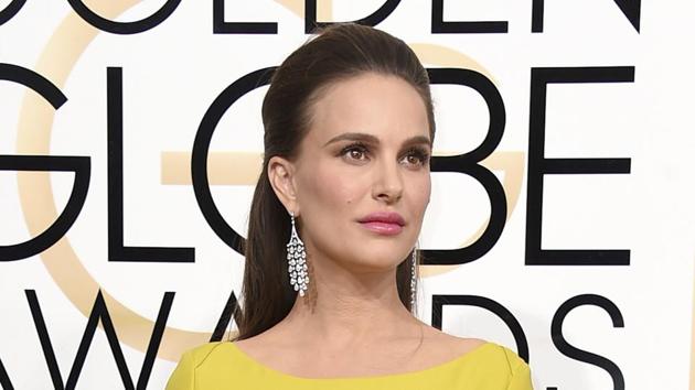 Natalie Portman at the 74th annual Golden Globe Awards in Beverly Hills. (Jordan Strauss/Invision/AP) Natalie Portman at the 74th annual Golden Globe Awards in Beverly Hills. (Jordan Strauss/Invision/AP)