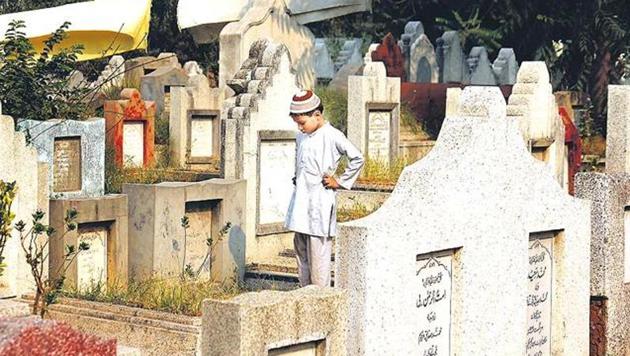 Karim Ahmad Akhtar had been buried nine days ago, but when his family went to perform rituals on Saturday, they found the grave half dug, and the body missing.(HT FILE PHOTO/REPRESENTATIVE IMAGE)