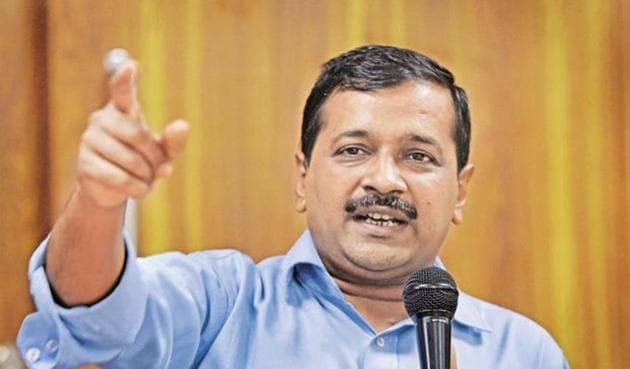 Delhi CM Arvind Kejriwal said the BJP and Congress have been leading the municipal bodies for the last 20 years without doing anything.(HT FIle Photo)