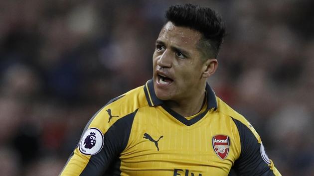 Alexis Sanchez was introduced by Arsene Wenger in the second half against Liverpool.(REUTERS)