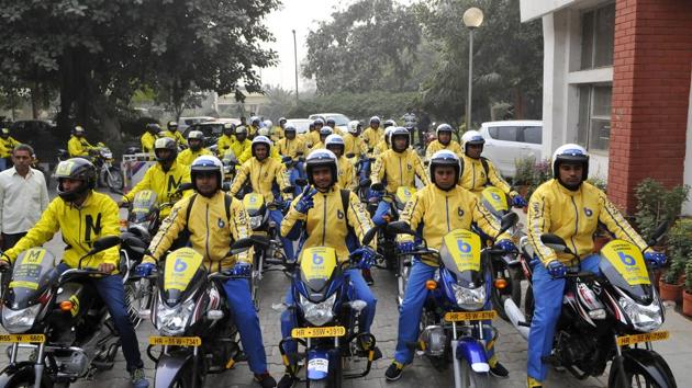 The Baxi service has increased last-mile connectivity options in Gurgaon. (HT File) The Baxi service has increased last-mile connectivity options in Gurgaon. (HT File)