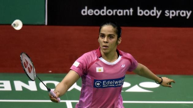 Saina Nehwal will be aiming for a good show at the All England Championships after undergoing knee surgery in 2016. (Hindustan Times) Saina Nehwal will be aiming for a good show at the All England Championships after undergoing knee surgery in 2016. (Hindustan Times)