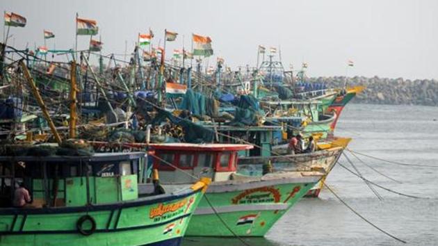 The four boats of the fishermen, hailing from this town and Jagadapagttinam village, were seized.(AFP Representation Photo)