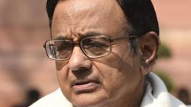 Congress leader P Chidambaram. (HT File Photo) Congress leader P Chidambaram. (HT File Photo)