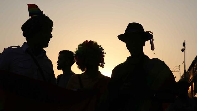 The march saw demands being voiced by a wide section of society . (Himanshu Vyas/HT Photo)