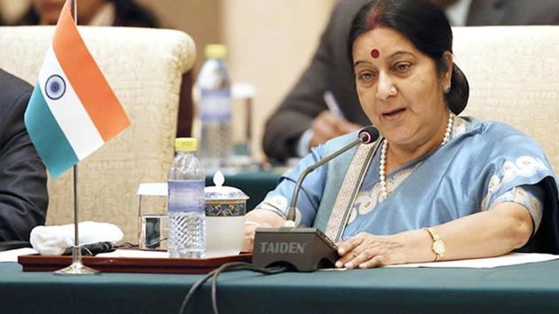 Sushma Swaraj said she had spoken to Deep Rai’s family and he is recovering at a hospital.(AFP File Photo)