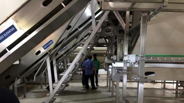 An interior view of the plant. (HT Photo) An interior view of the plant. (HT Photo)