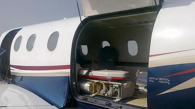 Gurgaon’s Medanta Hospital had hired a charter plane that flew from New Delhi at 8.42am on Sunday to pick up a patient from Bangkok. The hospital offers air ambulances as part of its emergency services. (Medanta.org) Gurgaon’s Medanta Hospital had hired a charter plane that flew from New Delhi at 8.42am on Sunday to pick up a patient from Bangkok. The hospital offers air ambulances as part of its emergency services. (Medanta.org)