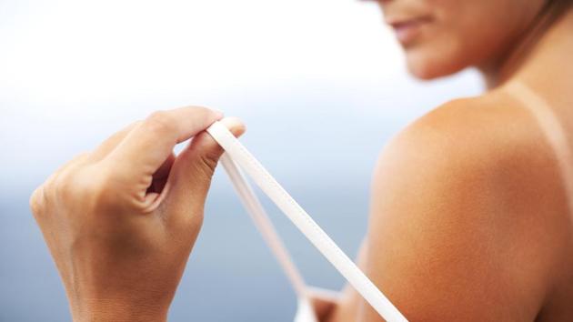 Tanned skin could be a marker of ageing skin. (Shutterstock) Tanned skin could be a marker of ageing skin. (Shutterstock)