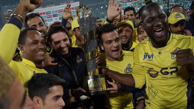 The Pakistan Super League final was played in Lahore and it was conducted without any incident, raising hopes that Pakistan could host international cricket in the future.(AFP)