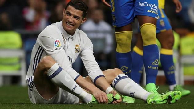 Cristiano Ronaldo had missed Real Madrid’s weekend win over Eibar. (REUTERS) Cristiano Ronaldo had missed Real Madrid’s weekend win over Eibar. (REUTERS)