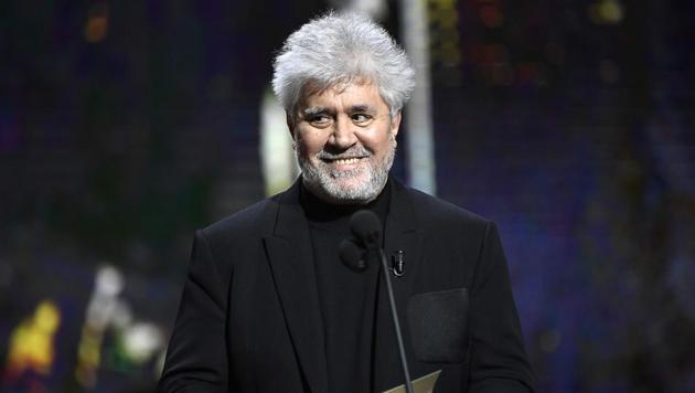 Spanish film director Pedro Almodovar believes he can tell richer and more entertaining stories with women.(AFP)