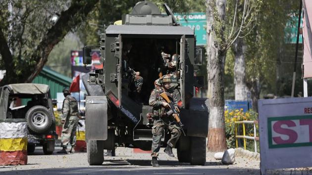 Army soldiers arrive at the army base which was attacked by militants in the town of Uri, Srinagar. (AP File Photo) Army soldiers arrive at the army base which was attacked by militants in the town of Uri, Srinagar. (AP File Photo)