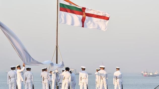 India then bought the vessel and rechristened it INS Viraat, to be commissioned into the Indian Navy on May 12, 1987. (Anshuman Poyrekar/HT Photo)