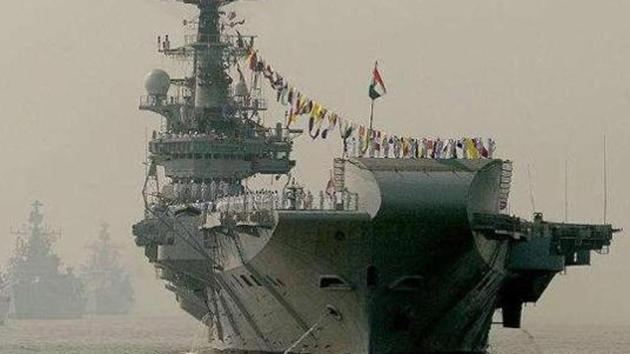 The world’s oldest aircraft carrier INS Viraat will be decommissioned in Mumbai after a 56-year- long career on the seas. (HT file photo) The world’s oldest aircraft carrier INS Viraat will be decommissioned in Mumbai after a 56-year- long career on the seas. (HT file photo)