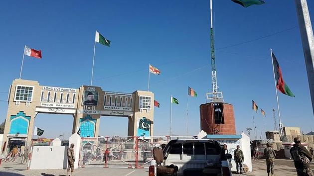 Pakistan-Afghan border at Chaman.(AFP File Photo)