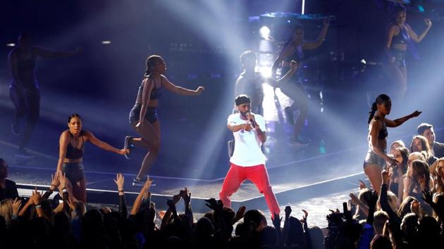 Singer Big Sean performs during the 2017 iHeartRadio Music Awards on Sunday in California, US. (REUTERS) Singer Big Sean performs during the 2017 iHeartRadio Music Awards on Sunday in California, US. (REUTERS)