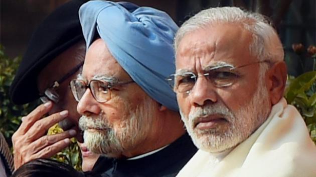 Former Prime Minister Manmohan Singh (seen here with Prime Minister Narendra Modi) was not a weak Prime Minister but a diffident one, according to former union minister and senior Congress leader Manish Tewari. (PTI File) Former Prime Minister Manmohan Singh (seen here with Prime Minister Narendra Modi) was not a weak Prime Minister but a diffident one, according to former union minister and senior Congress leader Manish Tewari. (PTI File)