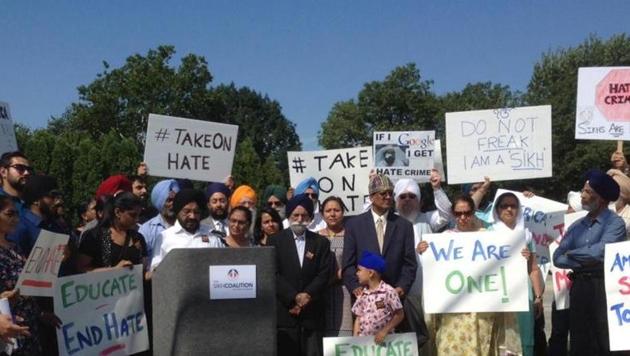 In the latest attack, Deep Rai, a US Sikh national of Indian origin and was shot outside his home in Kent, Washington on Friday by a masked gunman who shouted “go back to your own country”. (AP File Photo) In the latest attack, Deep Rai, a US Sikh national of Indian origin and was shot outside his home in Kent, Washington on Friday by a masked gunman who shouted “go back to your own country”. (AP File Photo)