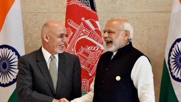 Afghanistan President Ashraf Ghani (L) with Prime Minister Narendra Modi. (PTI file photo) Afghanistan President Ashraf Ghani (L) with Prime Minister Narendra Modi. (PTI file photo)
