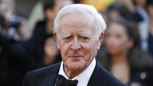File photo of British author John Le Carre at the UK film premiere of "Tinker Tailor Soldier Spy" in London. After a hiatus of more than 25 years, le Carre is again writing about George Smiley, one of the world’s most famous fictional spies. Viking said on Tuesday that le Carre’s A Legacy of Spies will come out on September 6. (AP) File photo of British author John Le Carre at the UK film premiere of "Tinker Tailor Soldier Spy" in London. After a hiatus of more than 25 years, le Carre is again writing about George Smiley, one of the world’s most famous fictional spies. Viking said on Tuesday that le Carre’s A Legacy of Spies will come out on September 6. (AP)
