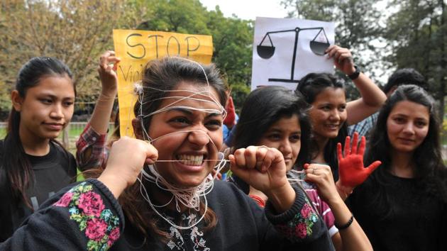 Break the silence. More power to you! Happy International Women’s Day. (Anil Dayal/HT Photo) Break the silence. More power to you! Happy International Women’s Day. (Anil Dayal/HT Photo)