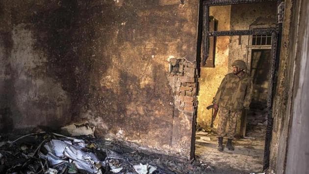 More than 150 people -- mostly students -- perished when heavily-armed men raced through the Army Public School in Peshawar on December 16, 2014, firing indiscriminately. (REUTERS File) More than 150 people -- mostly students -- perished when heavily-armed men raced through the Army Public School in Peshawar on December 16, 2014, firing indiscriminately. (REUTERS File)