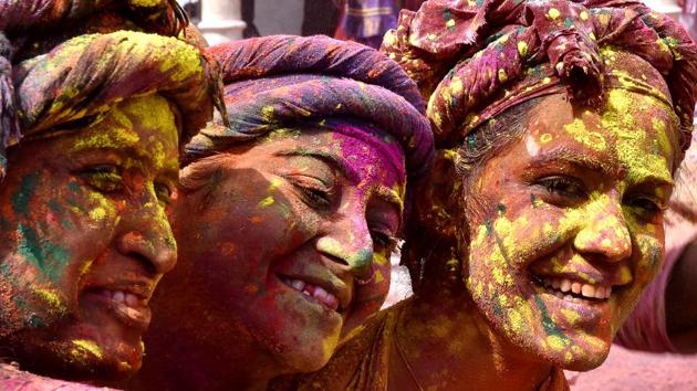 This festival is attracts a large number of visitors every year. (Ajay Aggarwal/HT PHOTO)
