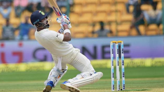 Local lad and India cricket team opener KL Rahul was named the Man of the Match of the second Test vs Australia cricket team at M Chinnaswamy Stadium on Tuesday. Rahul was the most consistent batsman for the hosts, scoring a 90 in the first innings and 51 in the second when accomplished batsmen from both the teams were failing. (PTI) Local lad and India cricket team opener KL Rahul was named the Man of the Match of the second Test vs Australia cricket team at M Chinnaswamy Stadium on Tuesday. Rahul was the most consistent batsman for the hosts, scoring a 90 in the first innings and 51 in the second when accomplished batsmen from both the teams were failing. (PTI)