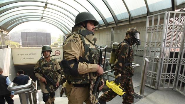 All officers in the force, which has a strength of 1.45 lakh personnel, have been instructed to be more interactive with the men and women under their command. (HT Photo) All officers in the force, which has a strength of 1.45 lakh personnel, have been instructed to be more interactive with the men and women under their command. (HT Photo)