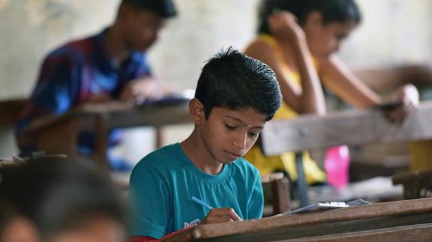 The strength of boys appearing for SSC exams from Mumbai division was 2.11 lakh. (Pratham Gokhale/HT Photo)