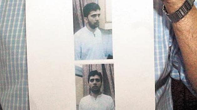 Photos of Indian Mujahideen co-founder Yasin Bhatkal. (HT File Photo) Photos of Indian Mujahideen co-founder Yasin Bhatkal. (HT File Photo)