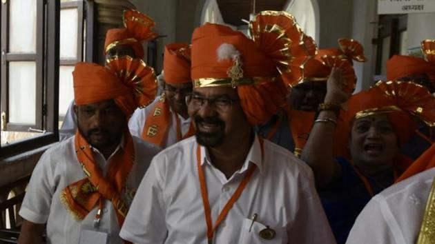 Mumbai’s 76th mayor Vishwanath Mahadeshwar. (HT PHOTO) Mumbai’s 76th mayor Vishwanath Mahadeshwar. (HT PHOTO)