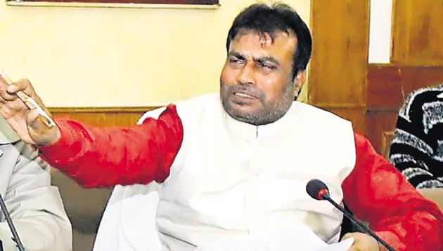 Senior JD(U) legislator Shyam Rajak. (HT photo) Senior JD(U) legislator Shyam Rajak. (HT photo)