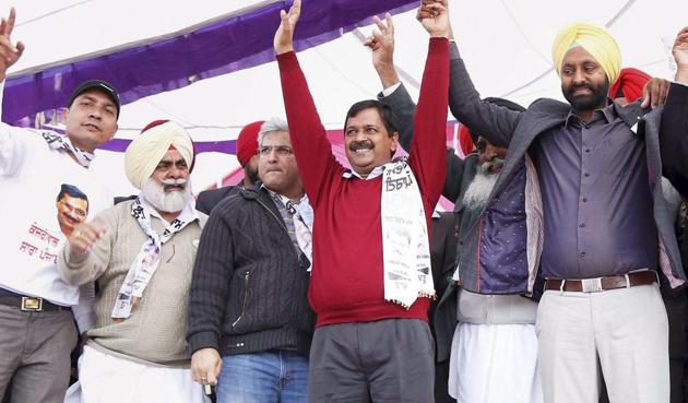 Arvind Kejriwal’s decision to stay at a former Khalistani militant’s house on his campaign trail triggered a political storm. (PTI Photo) Arvind Kejriwal’s decision to stay at a former Khalistani militant’s house on his campaign trail triggered a political storm. (PTI Photo)