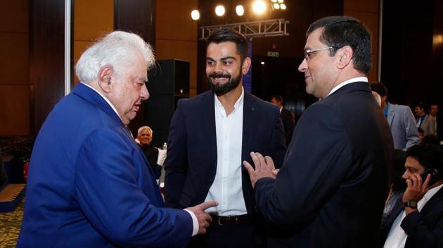 Farokh Engineer, former India wicketkeeper, was giving the lecture in the fifth MAK Pataudi lecture. (BCCI)