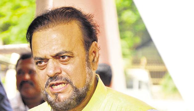 Some of us may, quite reasonably, wonder why Abu Azmi, a wealthy Mumbai politician who has successfully fought off criminal charges and a jail sentence in the past, has any locus standi when it comes to Karan Johar’s personal life. No sooner had Azmi declared his intention to attack Johar than the OB vans were dispatched and reporters rushed to the spot to get him on camera. (HT Photo) Some of us may, quite reasonably, wonder why Abu Azmi, a wealthy Mumbai politician who has successfully fought off criminal charges and a jail sentence in the past, has any locus standi when it comes to Karan Johar’s personal life. No sooner had Azmi declared his intention to attack Johar than the OB vans were dispatched and reporters rushed to the spot to get him on camera. (HT Photo)