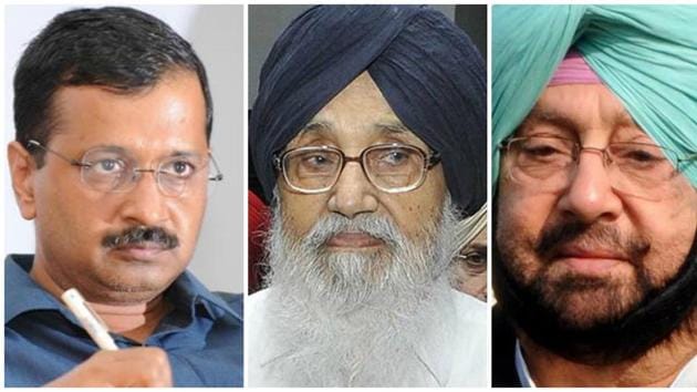 The unique thing about the assembly election this time was that most seats witnessed triangular contests. (HT File Photos) The unique thing about the assembly election this time was that most seats witnessed triangular contests. (HT File Photos)