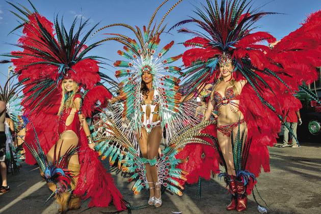 Trinidad is known for its carnivals, especially the Harts Carnival which takes place in February (Shutterstock) Trinidad is known for its carnivals, especially the Harts Carnival which takes place in February (Shutterstock)