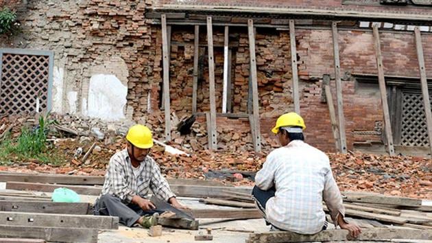 Nepal government is taking steps to make labour permits mandatory for its nationals who seek to work in India.(AFP Photo)