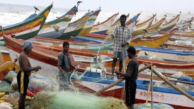 Fifty-three Indian fishermen were on Friday released from a Sri Lankan jail.(Reuters File Photo)