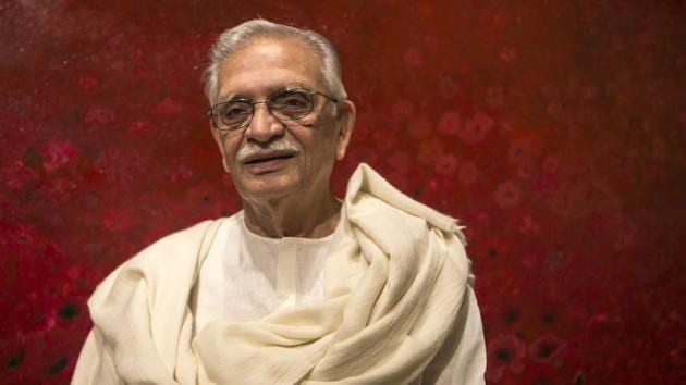 Lyricist-poet Gulzar says if you keep practising and work hard, you’ll do well in any profession.(Prabhas Roy/HT Photo)