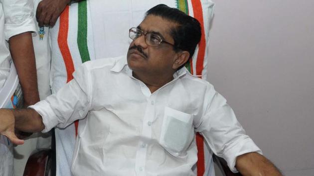 Kerala PCC chief resigns from the top party post on health grounds on Friday . (HT File Photo) Kerala PCC chief resigns from the top party post on health grounds on Friday . (HT File Photo)