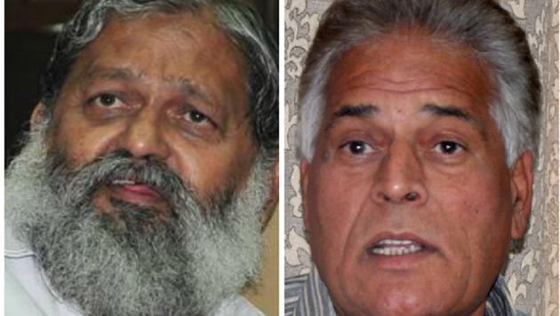 The Congress accused the state government of favouring Ramdev by handing over thousands of acres of land in Panchkula. (HT Photo) The Congress accused the state government of favouring Ramdev by handing over thousands of acres of land in Panchkula. (HT Photo)